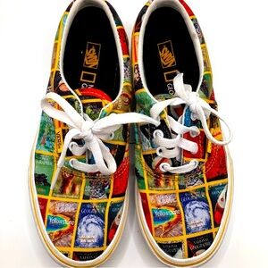 Vans Era x National Parks Geographic low casual animal planets science Kids sz 3